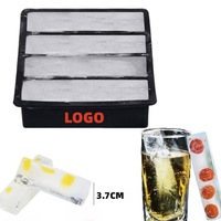 Moules à glaçons en silicone de qualité alimentaire, portables, écologiques, flexibles et durables, pour la maison, pour la congélation de glaçons faits maison