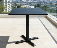 Table de salle à manger d'extérieur Yoshen Leisure au design contemporain pour événements, fêtes, villas, cours, hôtels - Mobilier d'extérieur