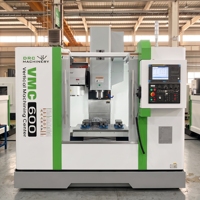 Centre d'usinage vertical CNC 3 axes DRC MACHINERY Mini VMC600 BT40, haute précision, broche simple 8000 tr/min, garantie 1 an