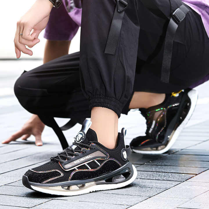 Breathable Sports Shoes Net Shoes Popcorn Trendy Shoes Casual Running Shoes