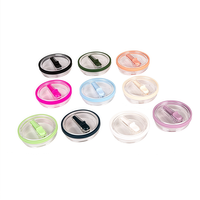 Pour Stanley pour gobelet Quencher 40 oz avec couvercle de paille rabattable couvercle de remplacement en Silicone anti-déversement et anti-fuite réutilisable