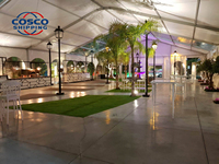 Tienda DE BODA Arcum con estructura de aluminio de 25m para 1000 invitados, marquesina, fiesta, evento