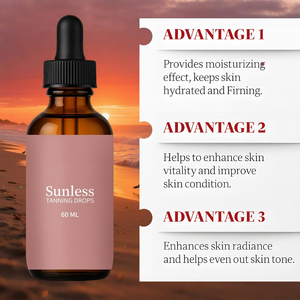 Gotas de suero de bronceado Gotas de bronceado falso Gotas de bronceado <span class=keywords><strong>facial</strong></span> Gotas de bronceado sin sol Gotas de bronceado de etiqueta privada - Product Image 4