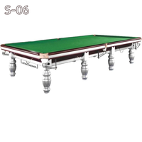 STELLARWAY Mesa de Snooker de 12 pies al por Mayor, Mesa de Billar Estándar de Torneo con Base de Pizarra de Madera Maciza para Clubes y Bares