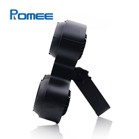Lumière de scène professionnelle pour DJ, concert, événement, public, éclairage de scène, matrice LED COB 4X100W IP65 extérieur, WW/CW/2 en 1, DMX512