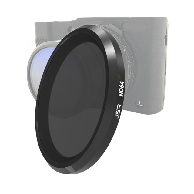 Metal+Glass JSR ND8/ND16/ND32/ND64 Lens Filter for LUMIX LX10 DSLR Camera