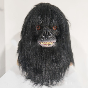 หน้ากากยางดาวเคราะห์ของลิงหน้ากากที่เพิ่มขึ้นชุดหูฟังสัตว์ชุดหูฟังฮาโลวีนงานปาร์ตี้ลิงเล่น - Product Image 5