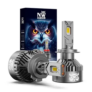 Nao Owl Nw Auto Onderdelen Led Auto Koplamp 220W Led Koplamp Met Ventilator H4 H7 H11 9005 9006 26400lm H4 Led Koplamp