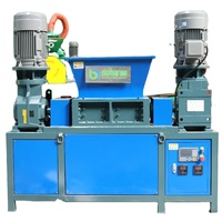 Broyeur de pneus industriel pour pneus usagés, petit broyeur de caoutchouc pour usine de recyclage