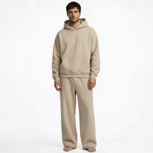Conjunto Deportivo Ligero Unisex PADA PRIME, Sudadera con Capucha y Pantalones de Chándal de Poliéster/Algodón/Felpa, Corte Regular, Estilo Casual - Product Image 1