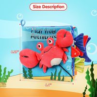 Gran oferta, suave y resistente, seguro, amigable, aprendizaje preescolar, fieltro, libro de actividades silencioso, adecuado para bebé 1-3