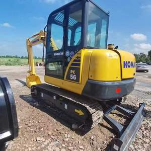 Excavadoras Usadas Originales y Auténticas de Japón de Alta Calidad y Bajo Precio, Excavadora Usada de 5 Toneladas Komatsu PC 56 - Product Image 2