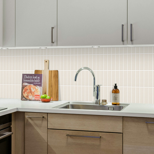 Carreaux adhésifs 3D en <span class=keywords><strong>vinyle</strong></span> beige Vividtiles, très demandés, pour la rénovation <span class=keywords><strong>de</strong></span> la cuisine et <span class=keywords><strong>de</strong></span> la <span class=keywords><strong>salle</strong></span> <span class=keywords><strong>de</strong></span> <span class=keywords><strong>bain</strong></span> - Product Image 6