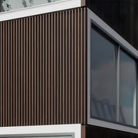 Échantillon disponible, personnalisation robuste, panneau mural en aluminium durable, imperméable, ignifuge, résistant au sel et aux alcalis, façade décorative