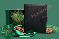 Classeur de luxe personnalisé A4 A5 A6 A7 en cuir PU galet Saffiano Crocodile Classeur à 6 anneaux Classeurs économiques
