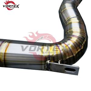 Sistema de Escape Catback Vortex de Titanio Grado 5, 1.2mm de Grosor, Acabado Azul Quemado, para Porsche Panamera 971 2017-2024, con Válvulas de Titanio, Fácil Instalación - Product Image 5