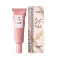 Fond de teint changeant de couleur, hydratant longue durée, liquide, imperméable, éclaircissant, mat, fond de teint magique pour le visage