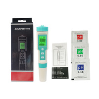 Stylo de test d'eau avancé 7 en 1, grand format, professionnel, analyseur de solution nutritive hydroponique, testeur d'eau pour pH, TDS, EC