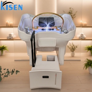 อ่างสระผมแบบพกพา Kisen ขายดี พร้อมเครื่องสระผมแบบปรับระดับความสูงได้ สำหรับใช้ในบ้าน ร้านเสริมสวย โรงพยาบาล และคลินิก - Product Image 1
