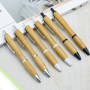 Bolígrafo de Bambú Personalizado Barato, Bolígrafo de Madera Natural con Logotipo Personalizado Grabado con Láser - Product Image 2