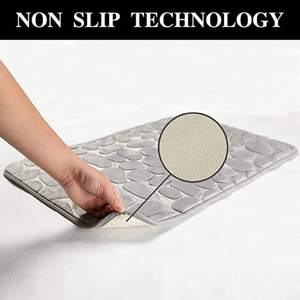Alfombrillas de Baño Absorbentes y Cómodas, Cubierta para Tapa de Inodoro, Juego de Alfombras para Baño - Product Image 2