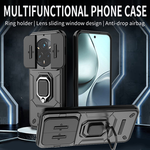 Funda de Teléfono Celular Anti-Caídas Personalizada de Diseño Moderno con Anillo Giratorio de Aleación <span class=keywords><strong>y</strong></span> Cubierta de Lente para OPPO Realme 15 <span class=keywords><strong>Pro</strong></span> Plus - Product Image 2