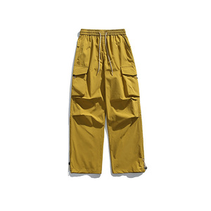 Pantaloni da Lavoro Impermeabili e Antivento da Uomo per Escursionismo, Stile Paracadutista, Vestibilità Ampia, Multitasche, Vita Elasticizzata - Product Image 4