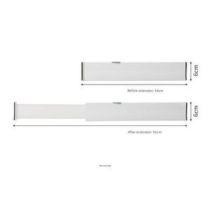 Verstellbare Weiße ABS 5er-Pack Flexible/Abnehmbare Erweiterbare Schubladenteiler & Kommoden-Trennwände für Kleidung - Product Image 6