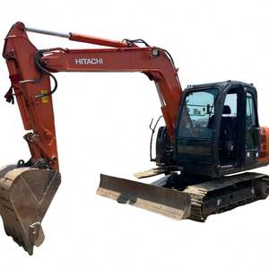 Excavadora Usada HITACHI ZX75-5A de 7 Toneladas, 100% Lista para Trabajar, Precio Bajo, Original, Cumple con EPA y CE, Motor, Caja de Cambios, Bomba, Rodamientos, PLC en Stock - Product Image 1
