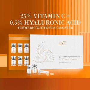 맞춤형 개인 라벨 유기농 스킨 케어 비타민 C 세럼 셀 앰플 홈 스파용 나이아신 아미드 브라이트닝 미백 액 - Product Image 2