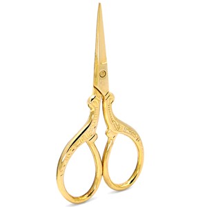<span class=keywords><strong>Ciseaux</strong></span> à broder professionnels couleur or, pointe aiguë pour une coupe précise du tissu et du fil - Product Image 1