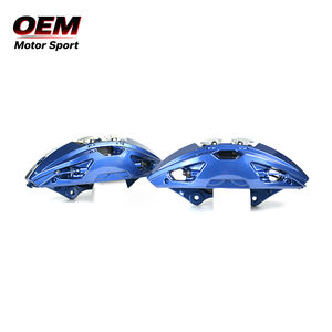 Kit de Frenos de Alto Rendimiento OEM MOTOR SPORT Azul de 4 Pistones con Disco de 395MM para Actualización de Alto Rendimiento - Product Image 6