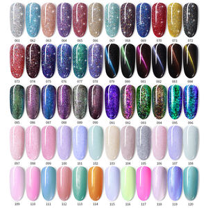 طلاء أظافر جل بعلامة خاصة من Quengel, طلاء أظافر جل بعلامة تجارية خاصة من Quengel باللون الرمادي الجذاب ، يجف بالأشعة فوق البنفسجية ، طلاء أظافر جل بسلسلة رمادية - Product Image 6