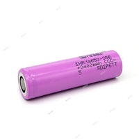 Baterai Isi Ulang Samsung NMC Silinder 3.7V 3500mAh Kepadatan Tinggi
