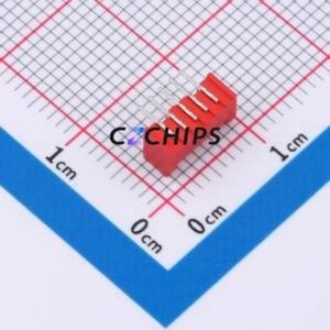 BX-MX1.25-5PWZ-R Wire-to-Board Pin Header Bent Lead Through Hole,P=1.25mm 1x5P 1.25mm Right Angle Insert PicoBlade (MX 1.25) - Product Image 2