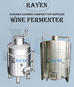 Fermenteur en acier inoxydable 100-1000L avec agitateur Vin <span class=keywords><strong>Yaourt</strong></span> Bière Lait Jus de fruits Cuves de fermentation - Product Image 2