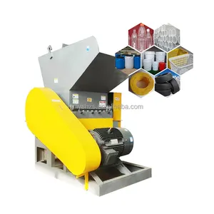 heavy duty small waste plastic crusher and washer agricultural plastic film crusher