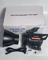 Lumière d'appoint professionnelle YM600SS de haute qualité, 100W, pour photographie en intérieur et diffusion en direct, directement de l'usine