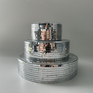 Supporto <span class=keywords><strong>per</strong></span> <span class=keywords><strong>Torte</strong></span> in Vetro Mosaico e Schiuma EPS, Decorazione Scintillante <span class=keywords><strong>per</strong></span> Feste, Espositore <span class=keywords><strong>per</strong></span> Eventi Festivi, Supporto a Più Livelli <span class=keywords><strong>per</strong></span> Pasticceria - Product Image 1