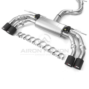 Compatible avec <span class=keywords><strong>Audi</strong></span> S3/A3/<span class=keywords><strong>TT</strong></span>/Golf R MK7/MK7.5, échappement arrière double à quatre sorties en acier inoxydable avec soupapes électroniques - Équipe de modification professionnelle - Product Image 5