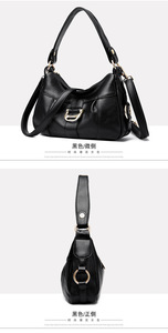 Bolsos de Lujo para Mujer, Gran Capacidad, Bolsos de Mano de Cuero PU Suave, Bolsos de Hombro Vintage para Mujer - Product Image 4