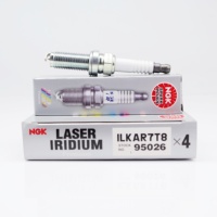 Bougie d'allumage en iridium et platine NGK ILKAR7T8/95026 d'origine, référence OE 224011VA1C