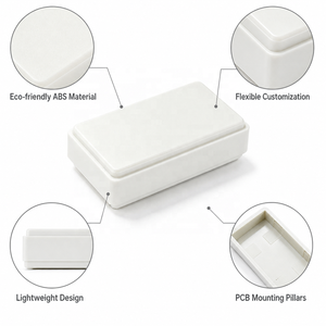 Caja de Conexiones de Plástico Personalizada, Caja de Batería ABS, Carcasa para Dispositivos Electrónicos PCB, Caja de Conexiones Pequeña de Plástico - Product Image 6