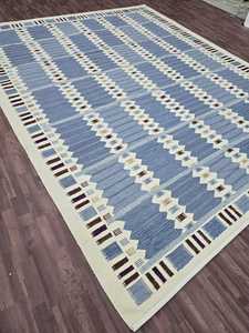 Taille personnalisable de haute qualité nouée à la main en laine turque noeud tapis beau design abstrait pour salon hôtels restaurants - Product Image 4