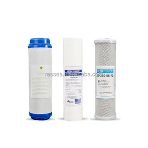 Cartucho de filtro de água para beber, melhor venda de cartucho pp udf cto ro membrana para purificador de água