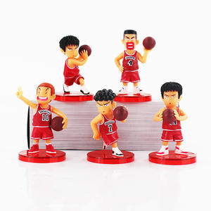 Figuras de Acción de PVC de Anime Slam Dunk, 7.6 cm - Sakuragi Hanamichi, Rukawa Kaede, Akagi Takenori, <span class=keywords><strong>Mitsui</strong></span> <span class=keywords><strong>Hisashi</strong></span> - Product Image 3