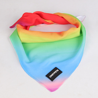 Bandana pour chien OKEYPETS, logo personnalisé, polyester écologique, rafraîchissant pour l'été