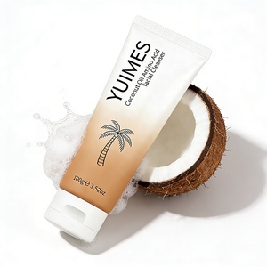 Crème Nettoyante Visage en Gros à l'Huile de Coco et Acides Aminés, au Sodium Cocoyl Glycinate, Contrôle du Sébum, Nettoyage Doux et en Profondeur pour Peaux Grasses/à Tendance Acnéique - Product Image 4