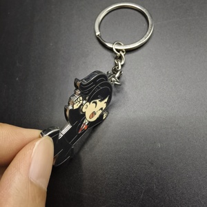 Llavero Personalizado <span class=keywords><strong>de</strong></span> Doble Cara con Esmalte Duro, Bañado en Níquel, Símbolo <span class=keywords><strong>de</strong></span> la Dama Justicia (Tímis), Recuerdo Legal, Venta al por Mayor - Product Image 3