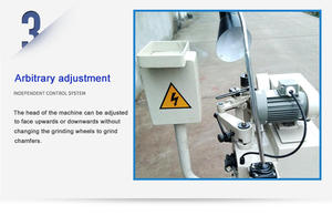 450 yüksek hızlı HSS bıçak taşlama makinesi aracı yarı otomatik testere bıçağı keskinleştirmek makinesi - Product Image 5